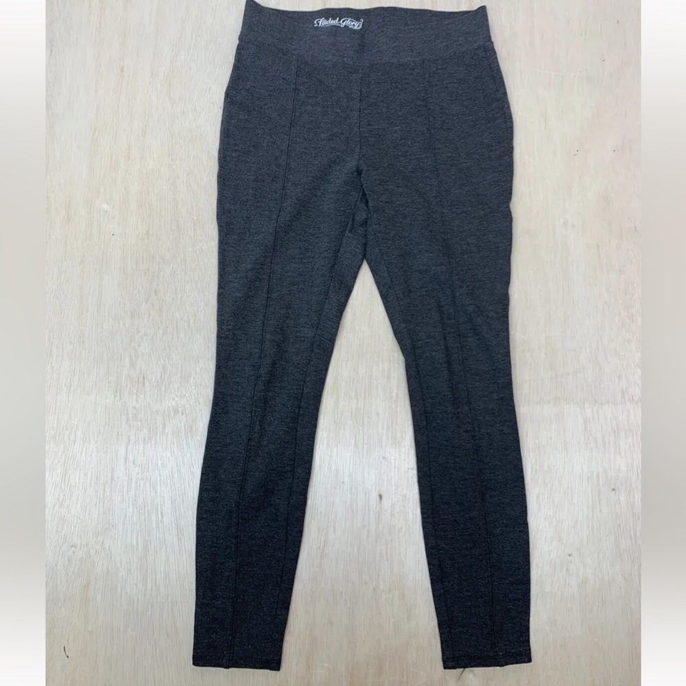 Faded Glory Ponte Legging Gray Women's Size 2XL